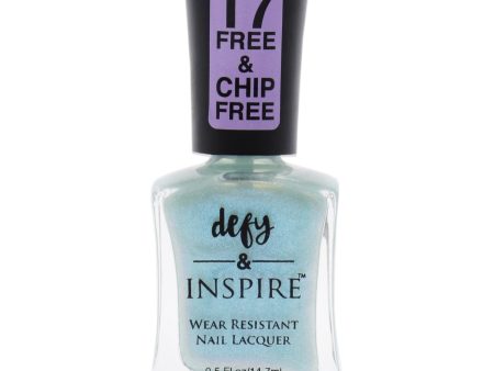 Wear Resistant Nail Lacquer - 512 No Rain Just Flowers by Defy and Inspire for Women - 0.5 oz Nail Polish Online Sale