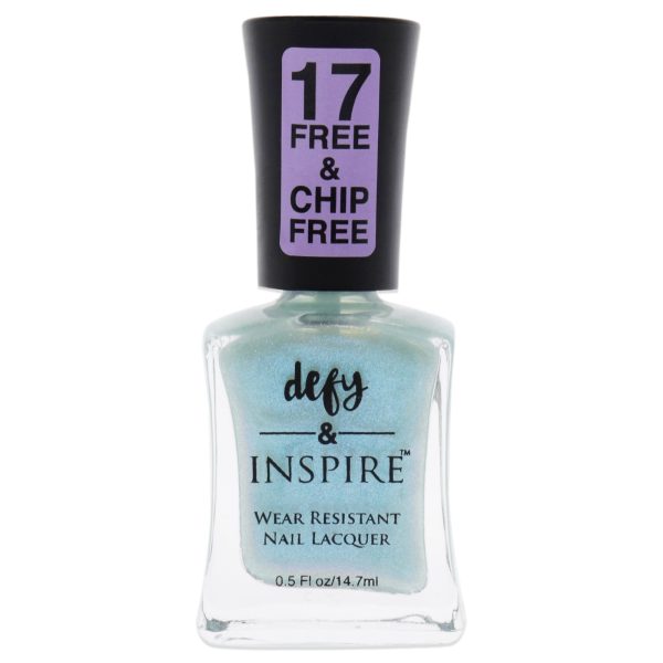 Wear Resistant Nail Lacquer - 512 No Rain Just Flowers by Defy and Inspire for Women - 0.5 oz Nail Polish Online Sale