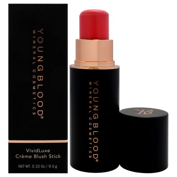 VividLuxe Creme Blush Stick - Pomelo by Youngblood for Women - 0.32 oz Blush For Cheap