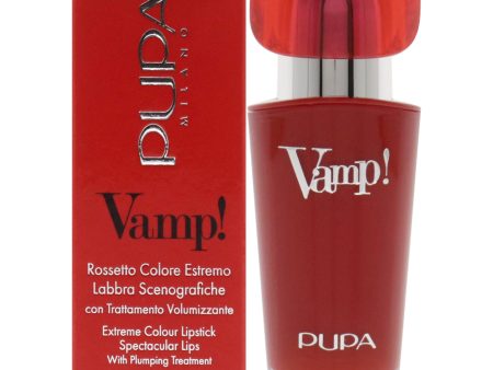 Vamp! Extreme Colour Lipstick with Plumping Treatment - 101 Warm Nude by Pupa Milano for Women - 0.123 oz Lipstick Sale