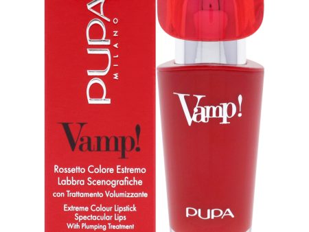 Vamp! Extreme Colour Lipstick with Plumping Treatment - 102 Rose Nude by Pupa Milano for Women - 0.123 oz Lipstick Cheap