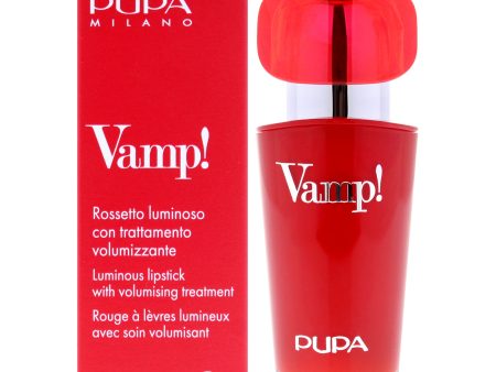 Vamp! Extreme Colour Lipstick with Plumping Treatment - 104 Ancient Rose by Pupa Milano for Women - 0.123 oz Lipstick Supply