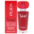 Vamp! Extreme Colour Lipstick with Plumping Treatment - 303 Iconic Red by Pupa Milano for Women - 0.123 oz Lipstick Cheap