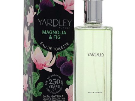 Yardley Magnolia & Fig 4.2 Eau De Toilette Spray For Women Hot on Sale