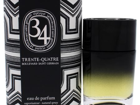 34 Boulevard Saint Germain by Diptyque for Women - 2.5 oz EDP Spray Online Sale