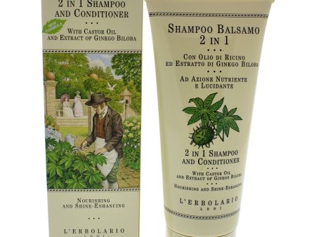 2-In-1 Shampoo and Conditioner by LErbolario for Unisex - 6.7 oz Shampoo For Sale