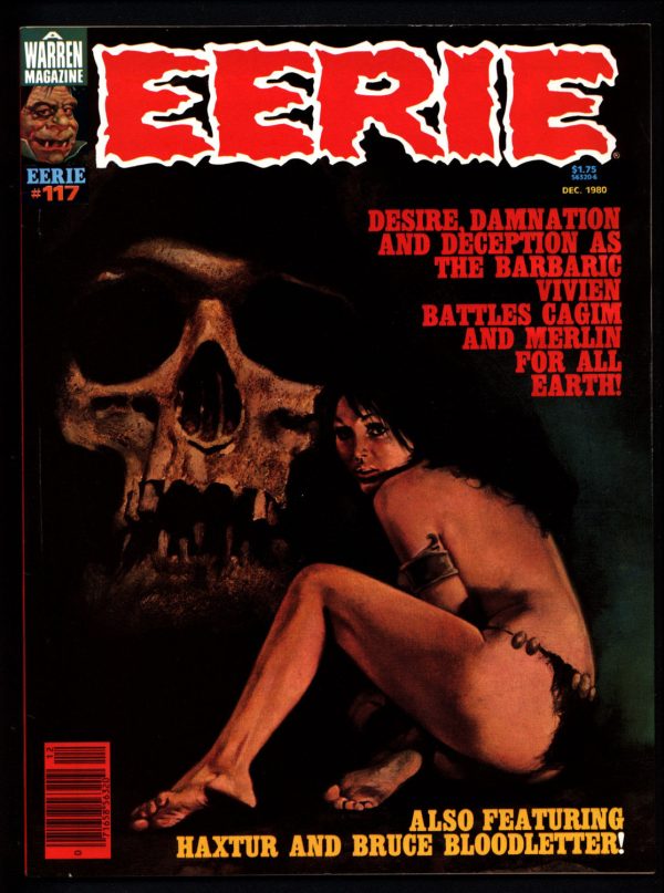 EERIE #117 Classic Horror Comic Warren Magazine Enrich Torres Jim Stenstrum Neil McFeeters Victor de la Fuente For Sale