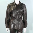 Vintage 80s Soft Black Leather Jacket, Bergdorf Goodman M Online