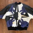 Winlit Vintage 80s Gents Novelty Leather Jacket, Star Sun Moon, Unworn Deadstock w Tags S Hot on Sale