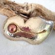 Vintage Large Brutalist Modernist Abstract Belt Buckle, Unworn Deadstock Made in India Online Sale