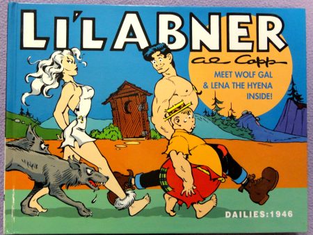 Al Capp L IL ABNER #12 Basil WOLVERTON Meet Wolf Girl & Lena the Hyena Kitchen Sink Newspaper Daily Comic Strips Collection For Cheap