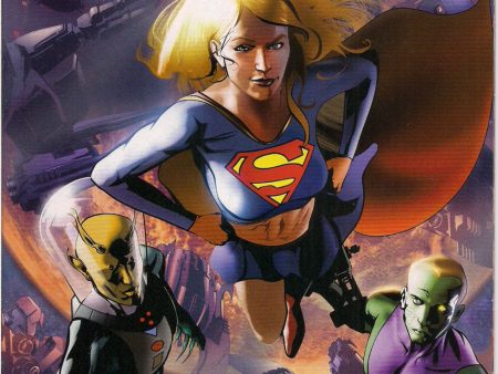 DC Comics SUPERGIRL & The Legion of Super-Heroes #32 Tony Bedard Dennis Calero Cosmic Boy Element Lad Saturn Girl Light Lass Brainiac 5 Supply