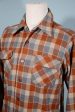 Vintage 60s Pendleton Wool Plaid Board Shirt Size M Hot on Sale