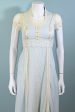 Vintage Gunne Sax Soft Blue & Lace Cottagecore Dress XS For Cheap