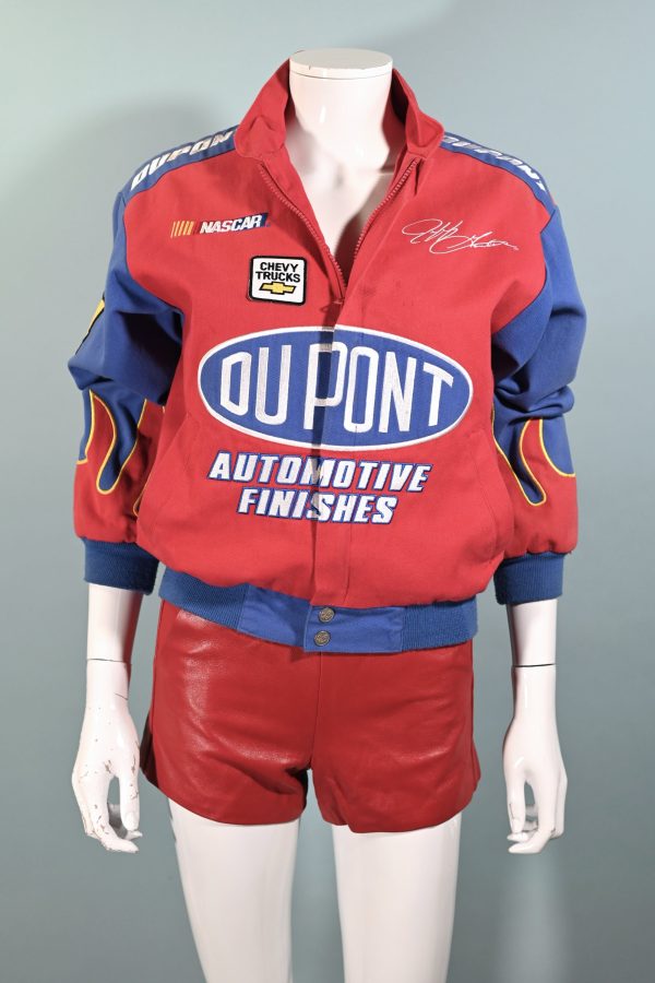 Vintage Dupont Nascar Cropped Jacket, Jeff Gordon + Patches M Online Sale