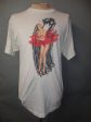 OLIVIA BERARDINIS Vintage Sexy 1986 Pinup Tshirt Silkscreen DEADSTOCK Not worn Fashion