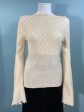 SOLD Express Vintage 90s Cream Merino Wool Sweater, Huge Bell Sleeves XS S Online