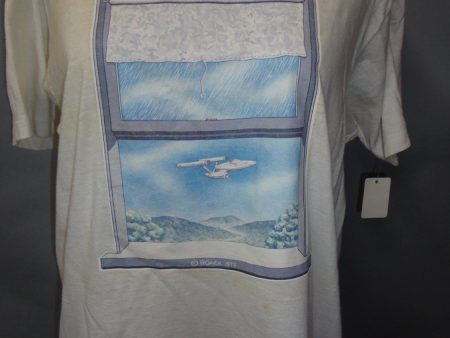 STAR TREK 1975 ROACH Studio Vintage Fruit of the Loom T Shirt with Original Transfer For Cheap