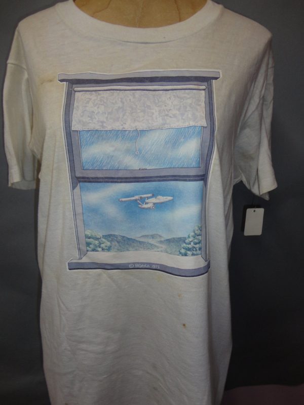 STAR TREK 1975 ROACH Studio Vintage Fruit of the Loom T Shirt with Original Transfer For Cheap