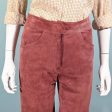 Judy s Vintage 80s Suede Pants, Rusty Pink Size 7 27.5  Waist on Sale