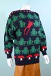 NOS Vintage Wool Pullover Sweater Frogs Mushrooms, James Pringle Scottish Fashions, Unworn w Original Tags Cheap