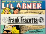 Al Capp L IL ABNER #21 Mr. Yokum Goes to Washington Frank FRAZETTA Hardcover Kitchen Sink Newspaper Daily Comic Strips Fashion