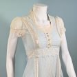 Vintage Gunne Sax Soft Blue & Lace Cottagecore Dress XS For Cheap