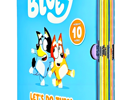 Bluey - Lets Do This! Box Of Books 10 Books Collection Box Set For Sale