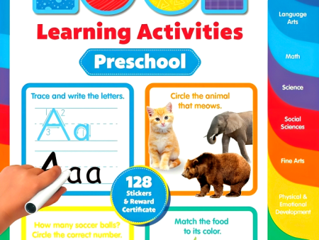 Active Minds 1001 Learning Act Preschool (STEAM Workbook) Discount